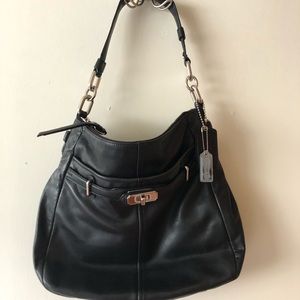 Coach Black Leather Purse